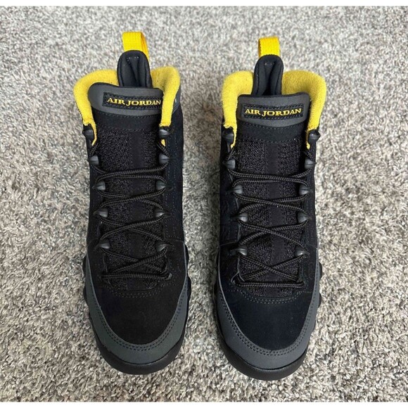 Nike Air Jordan 9 Retro University Gold Size 4.5 Youth (Size 6 Women's) - Picture 3 of 10